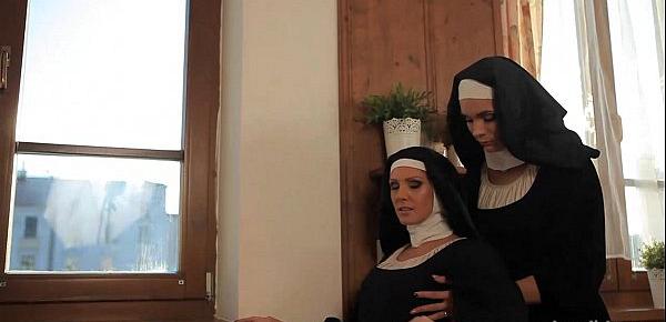  Catholic nuns and the monster!